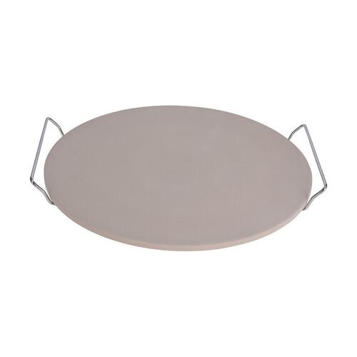 Excellent Houseware pizzasten Ø 33 cm med håndtag - hvid