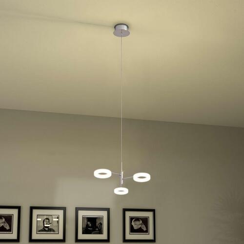 LED-pendel med 3 lys varm hvid