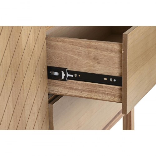 Skænk - lys brun fyrretræ/MDF, 120 × 40 × 80 cm