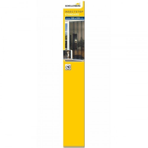 Schellenberg insektgardin 100 x 220 cm - magnetisk myggenet til dør
