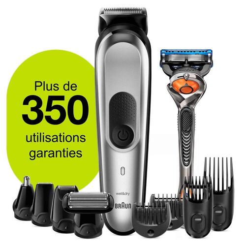 Genopladelig elektrisk barbermaskine Braun MGK7220 (OUTLET D)