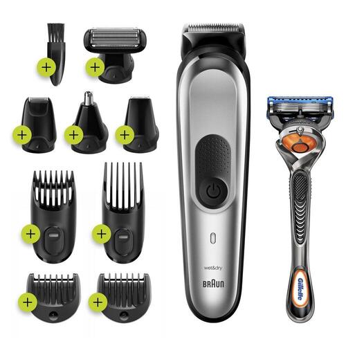 Genopladelig elektrisk barbermaskine Braun MGK7220 (OUTLET D)