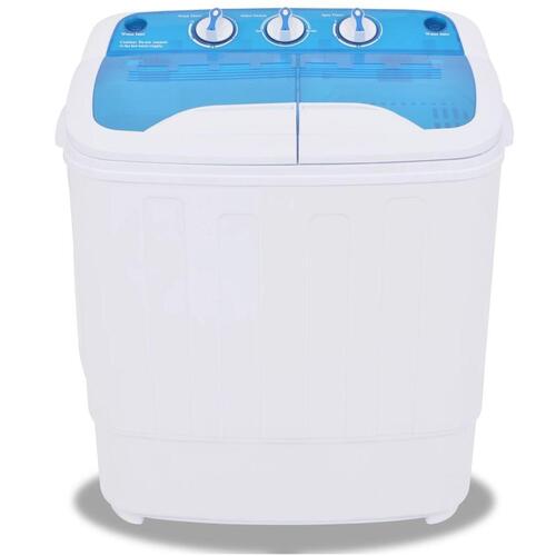 Mini-vaskemaskine dobbelttromle 5,6 kg