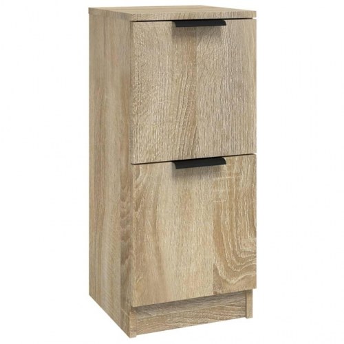 Skænk 30×30×70 cm i konstrueret træ - sonoma-eg