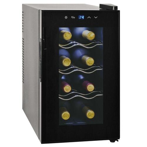 Vinkøleskab 25 l 8 flasker LCD-skærm