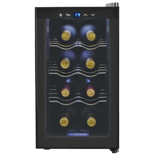Vinkøleskab 25 l 8 flasker LCD-skærm