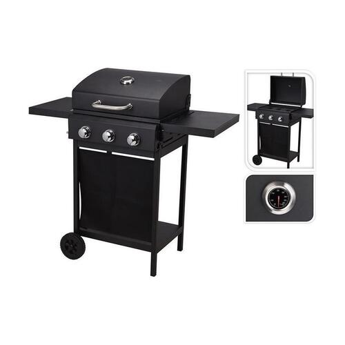 Gas Grill Vaggan 139 x 56,5 x 106 cm Sort