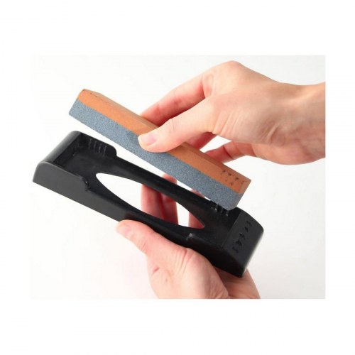 Nirosta knivsliber i rustfrit stål - 19 × 6 cm