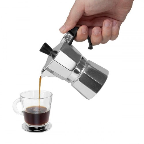 Orbegozo KF 100 italiensk kaffekande - sølv, aluminium, 1 kop