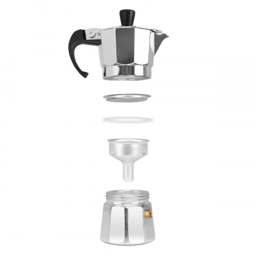 Orbegozo KF 100 italiensk kaffekande - sølv, aluminium, 1 kop