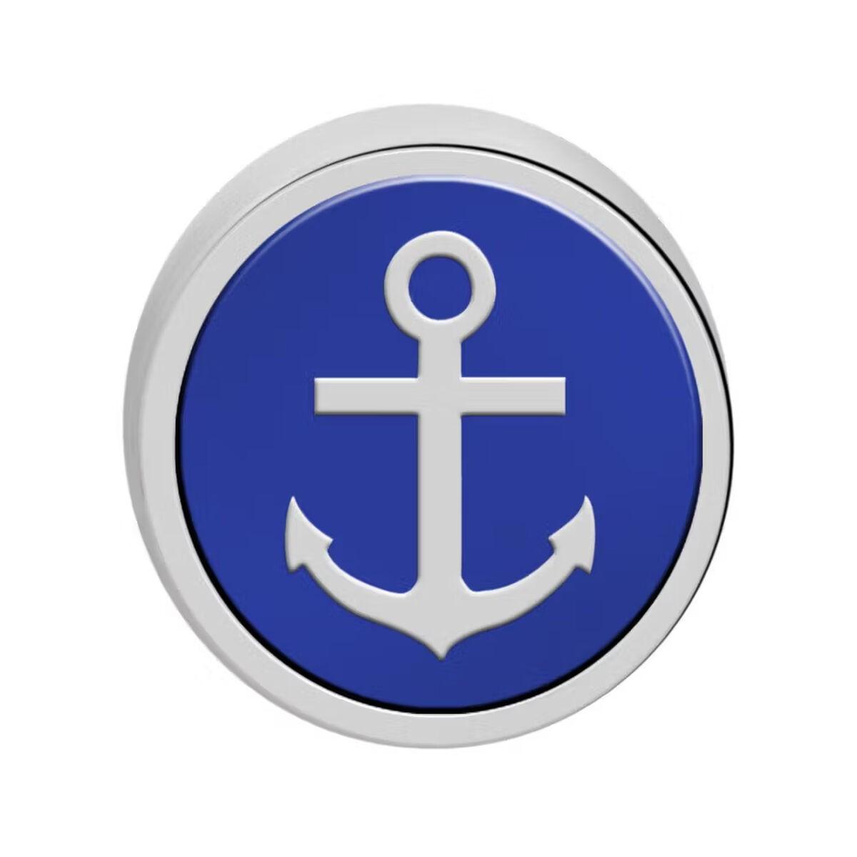 Scz1023 Charm Blå Perle Vedhæng