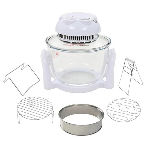 Halogen konvektionsovn med udbygningsring 800 W 10 l