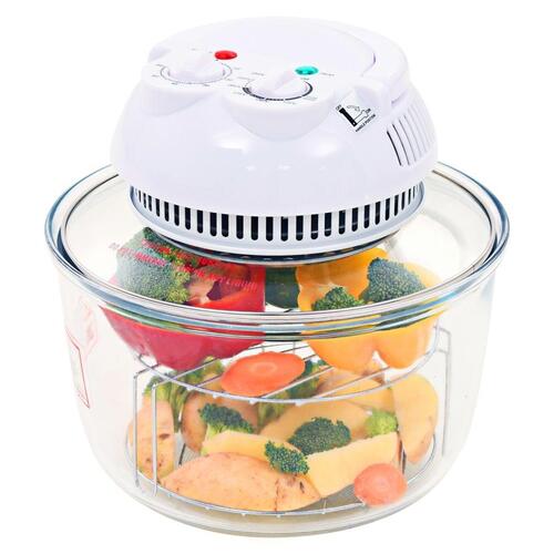 Halogen konvektionsovn med udbygningsring 800 W 10 l