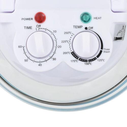 Halogen konvektionsovn med udbygningsring 800 W 10 l