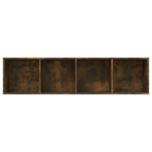 Bogreol / tv-skab 143×30×36 cm i konstrueret træ - røget egetræsfarve