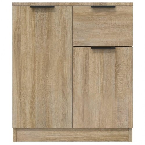 Skænk 60x30x70 cm konstrueret træ sonoma-eg