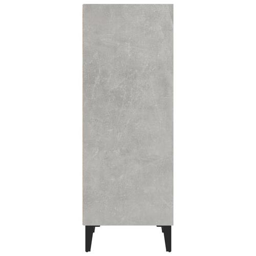 Skænk 34,5x32,5x90 cm konstrueret træ betongrå