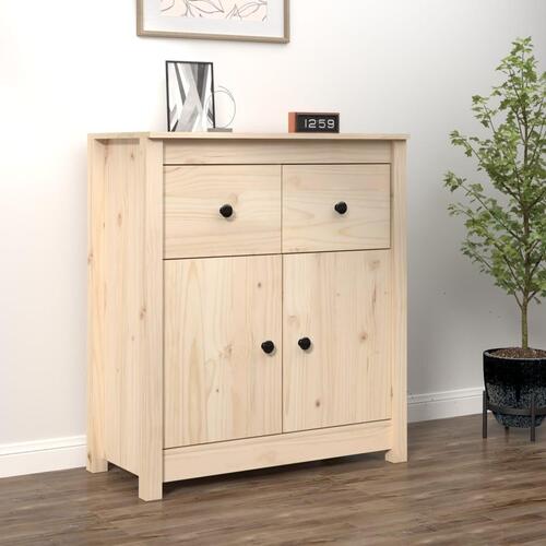 Skænk 70x35x80 cm massivt fyrretræ