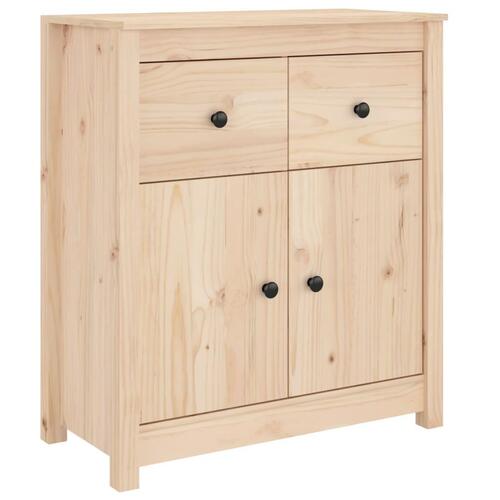 Skænk 70x35x80 cm massivt fyrretræ