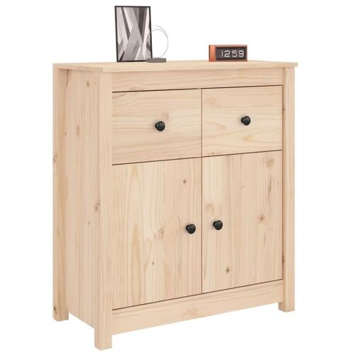 Skænk 70x35x80 cm massivt fyrretræ