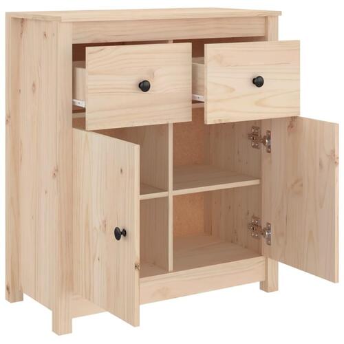 Skænk 70x35x80 cm massivt fyrretræ
