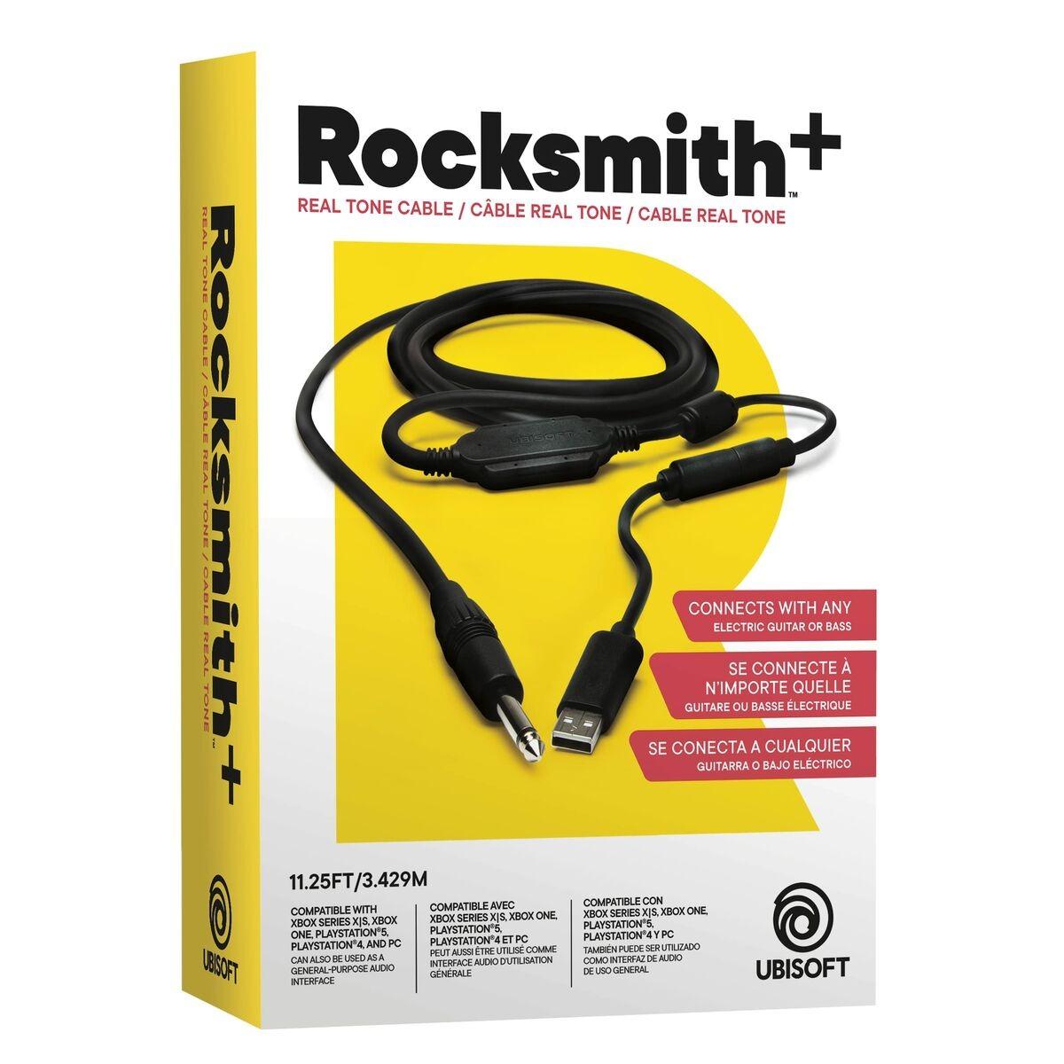 Kabel med stik Ubisoft Rocksmith Guitar PC Spilkonsol 48 kHz (OUTLET A)
