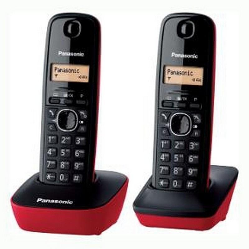 Trådløs telefon Panasonic Corp. KXTG1612SPR DECT Negro