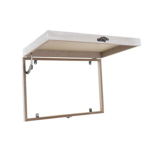 Dekorativ boks - Home, beige, træ/MDF, nedtæller (2 stk.)
