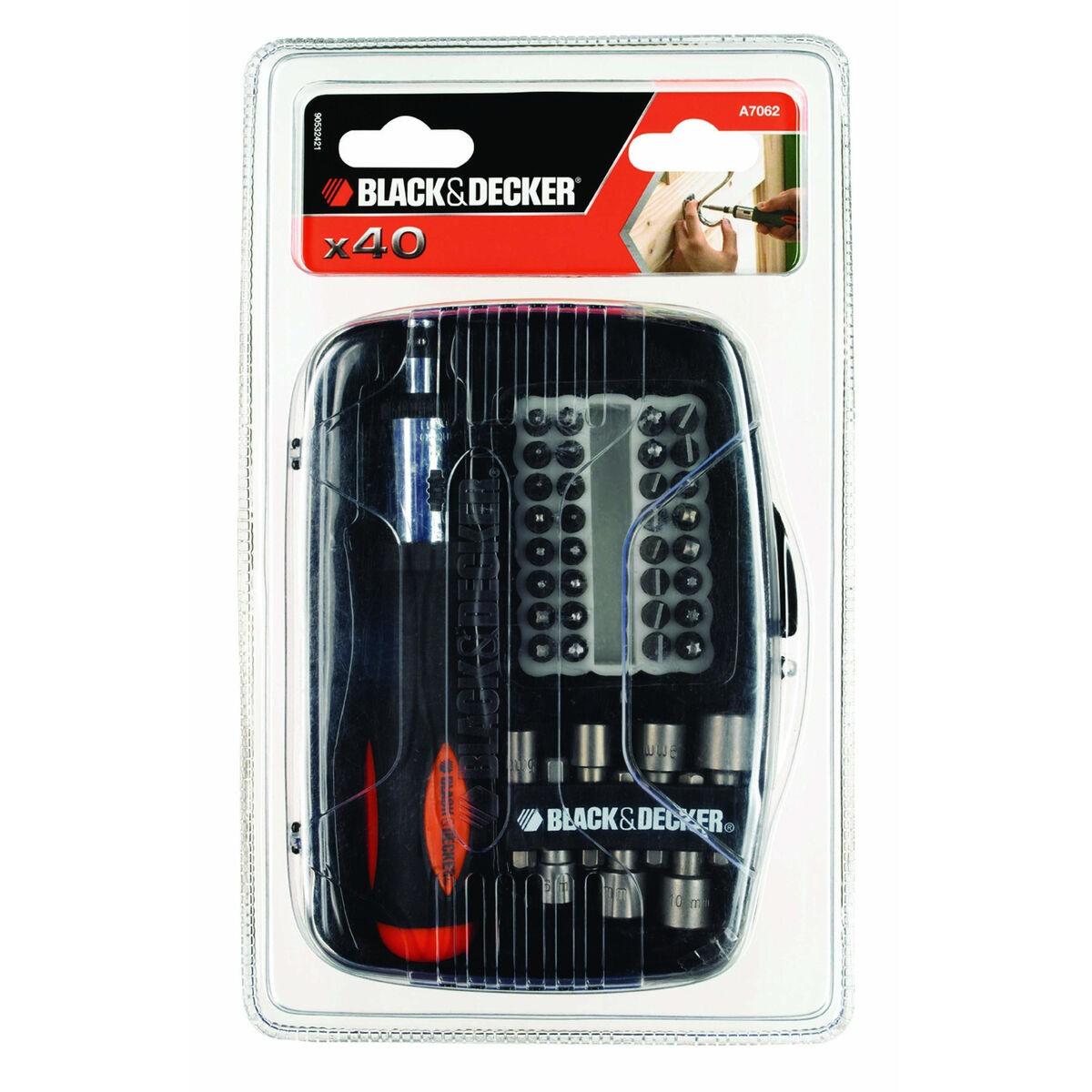 Skruetrækker-sæt multi-point Black & Decker A7062-XJ