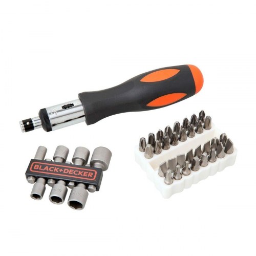 Skruetrækker-sæt multi-point Black & Decker A7062-XJ