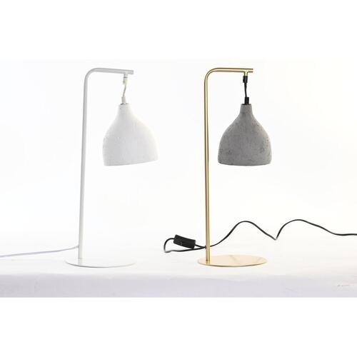 Bordlampe 21 x 17 x 49 cm Metal Cement 220 V 50 W (2 enheder)