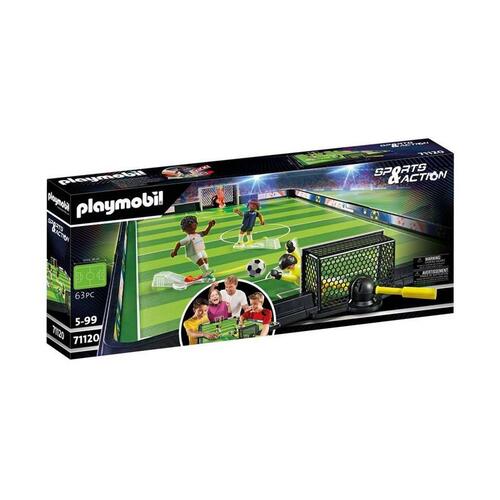 Playset Playmobil Sports & Action Football Pitch 63 Dele 71120