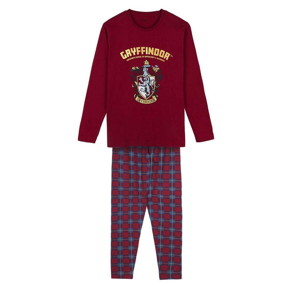 Harry Potter pyjamas til dame - Gryffindor, rød (S)
