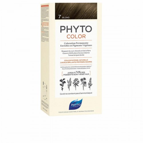 Permanent hårfarve Phyto Paris Phytocolor 7 Blond - uden ammoniak