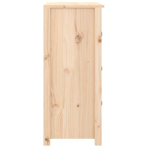 Skænk 70x35x80 cm massivt fyrretræ