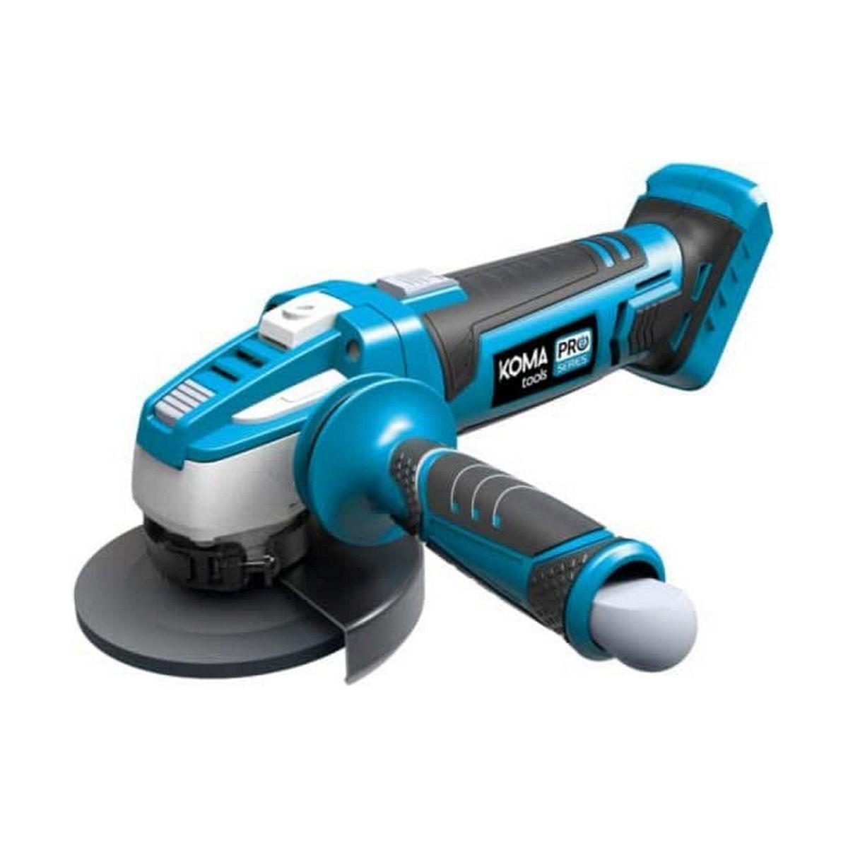 Koma Tools vinkelsliber 115 mm - 20 V, blå/sort