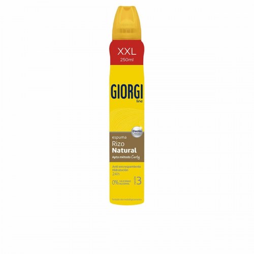 Hårmousse til krøller Giorgi Rizo Natural 250 ml