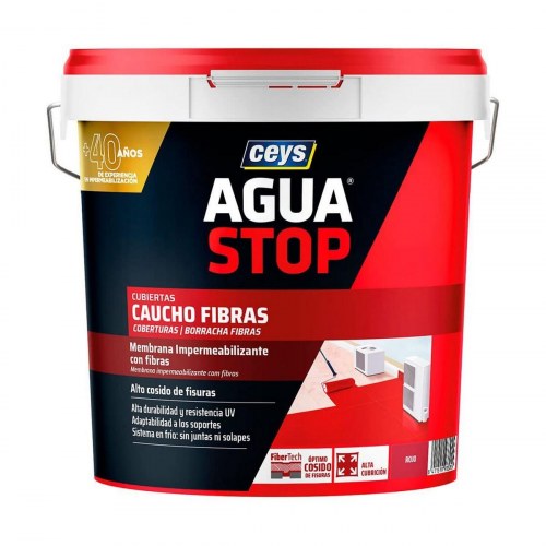 Vandtæt maling Ceys 903305 Antifugt - rød, 20 kg