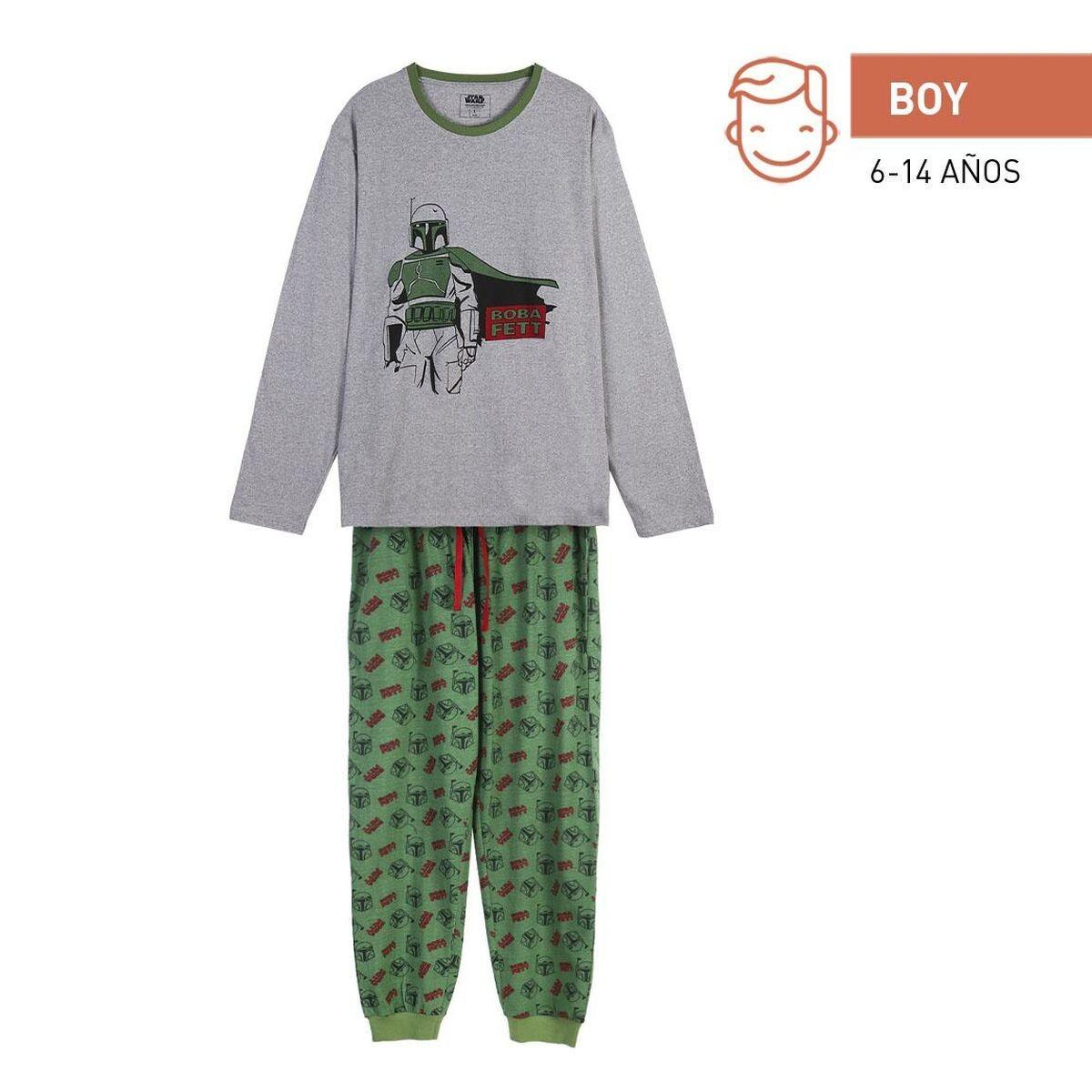 Nattøj Børns Boba Fett Mørk Grøn Voksne