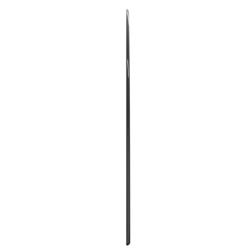 Glasplade til pejs 1000x600 mm halvrund