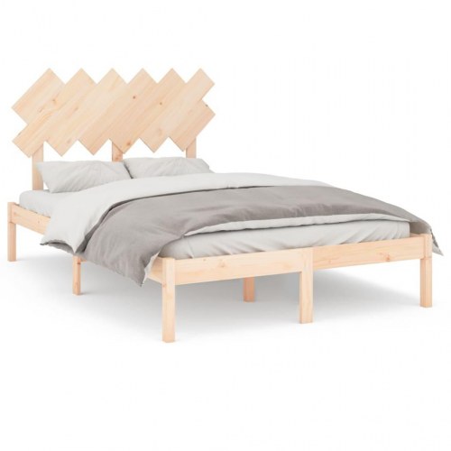 Sengeramme 120 x 190 cm Small Double i massivt fyrretræ