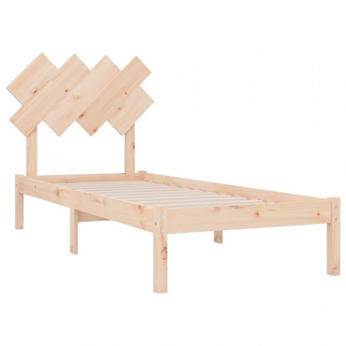 Sengeramme 90 x 200 cm i massivt fyrretræ