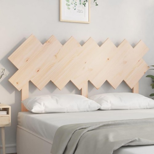 Sengegærde 141x3x80,5 cm massivt fyrretræ