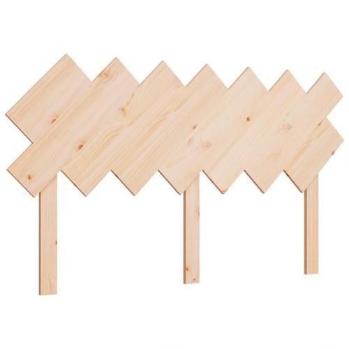 Sengegærde 141x3x80,5 cm massivt fyrretræ