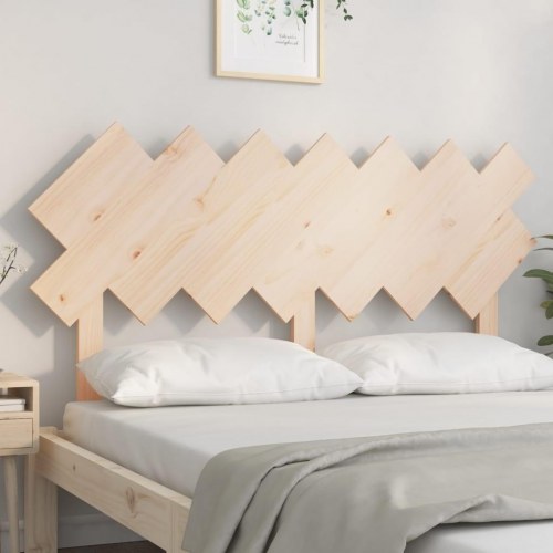 Sengegærde 141x3x80,5 cm massivt fyrretræ