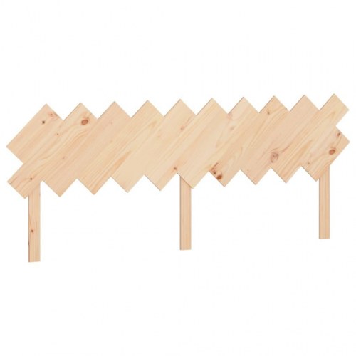 Sengegavl i massivt fyrretræ 196 x 3 x 80,5 cm