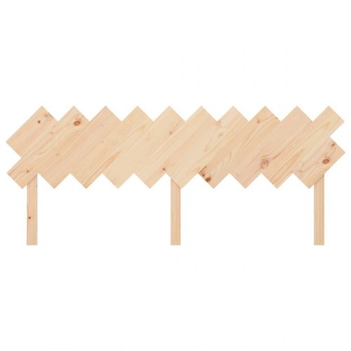 Sengegavl i massivt fyrretræ 196 x 3 x 80,5 cm
