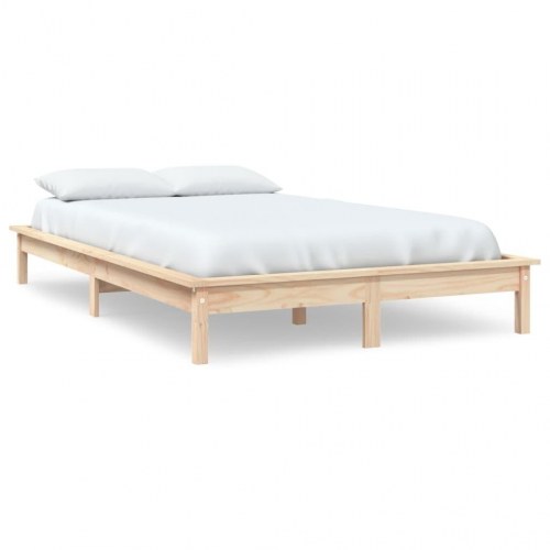 Sengeramme 180x200 cm massivt fyrretræ