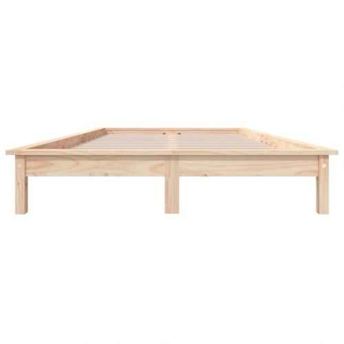 Sengeramme 180x200 cm massivt fyrretræ