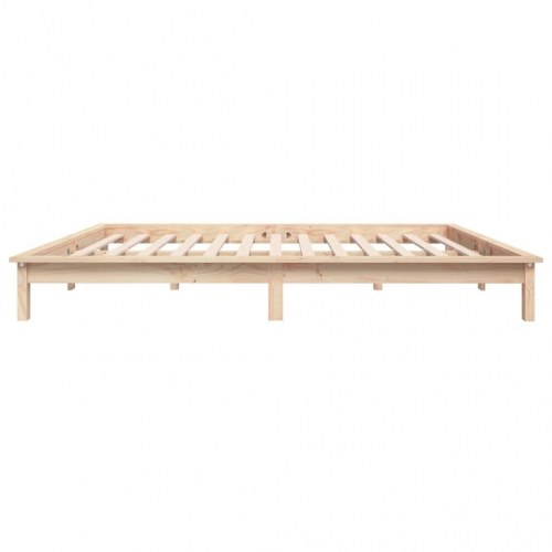 Sengeramme 180x200 cm massivt fyrretræ
